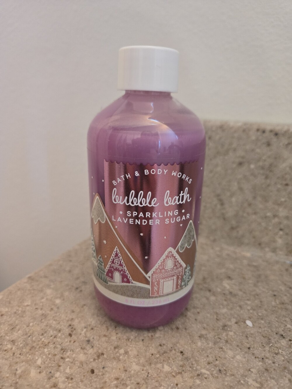Bath & Body Works Sparkling Lavender Sugar Bubble Bath - Purple